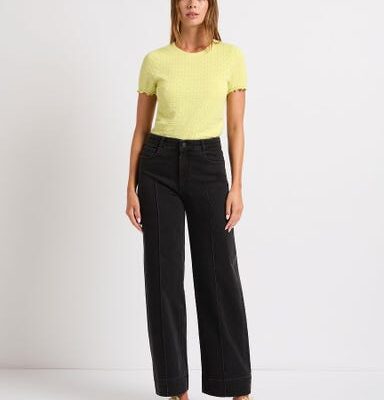 Marcs Flora Low Rise Wide Leg Jean