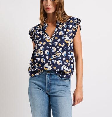 Marcs Poppin' Ruffle Top