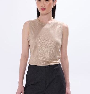 Marcs As Love Glows Foil Linen Tank