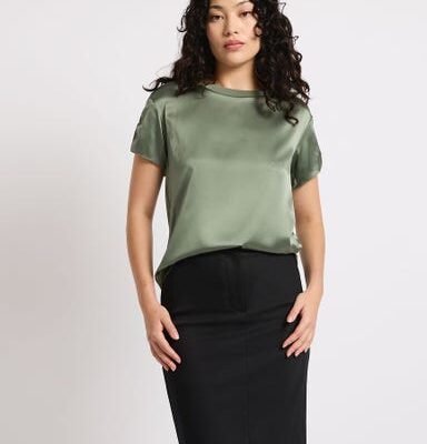 Marcs Melanie Silk Mix Top