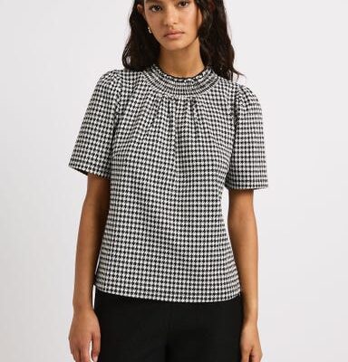 Marcs Cece Mock Neck Top