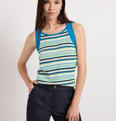 Marcs Stripe Season Knit Tank