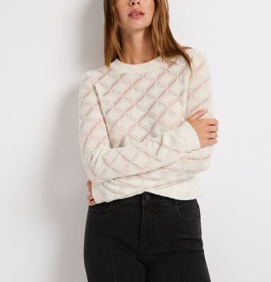 Marcs Pearl Pointelle Knit