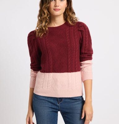 Marcs Maxine Merino Cable Knit