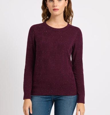 Marcs Heart Beat Cotton Speckle Knit