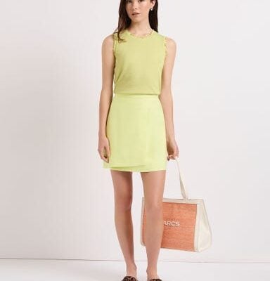 Marcs Eva Wrap Mini Skirt