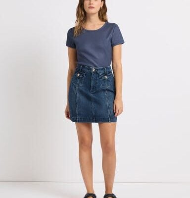 Marcs Marianne Denim Mini Skirt