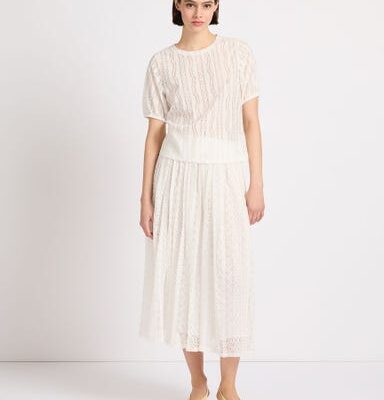 Marcs Lydia Lace Midi Skirt