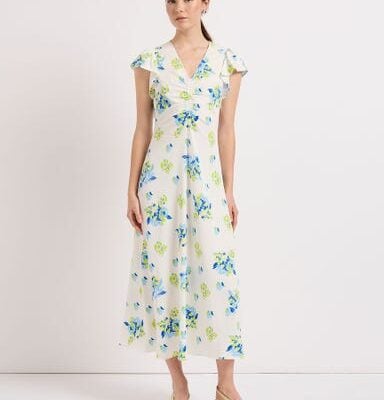 Marcs A Bloom With A View Midi Dress
