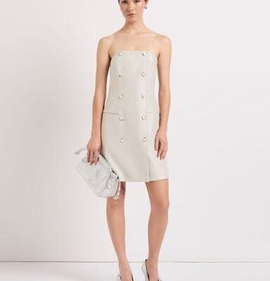 Marcs Quinn Stretch Linen Dress