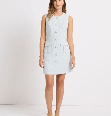 Marcs Sussex Tweed Mini Dress