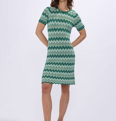 Marcs River Chevron Knit Dress