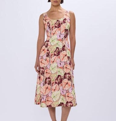 Marcs Plant Touch This Midi Dress