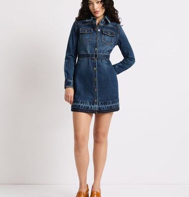 Marcs Nancy Denim Mini Dress