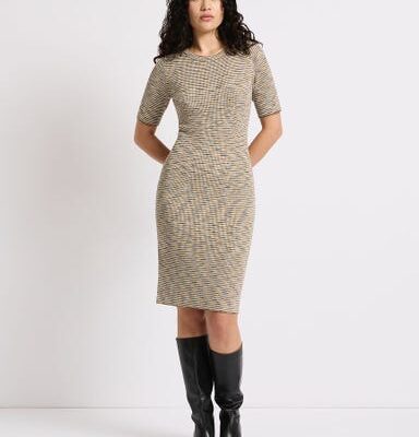 Marcs To Dye For Knit Midi Dress