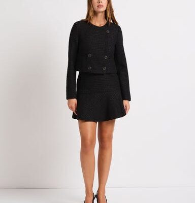Marcs Dance Tonight Tweed Mini Skirt