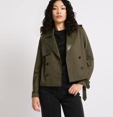 Marcs Jones Short Trench Jacket