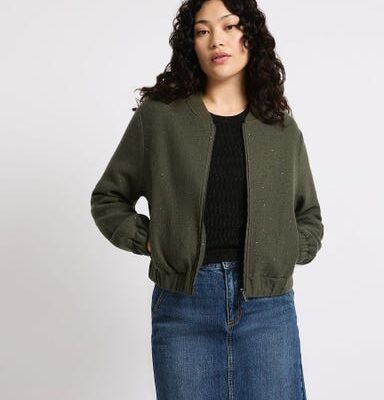 Marcs Andy Felted Wool Bomber Jacket