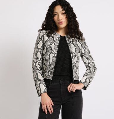 Marcs Indy Leather Biker Jacket