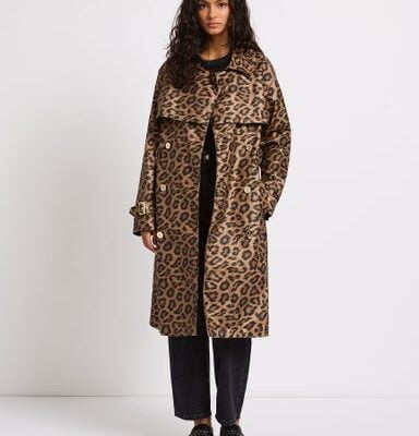 Marcs Wild Out Trench Coat