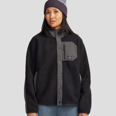 Co-Z High Pile Women's Jacket v3 - Black Stingray