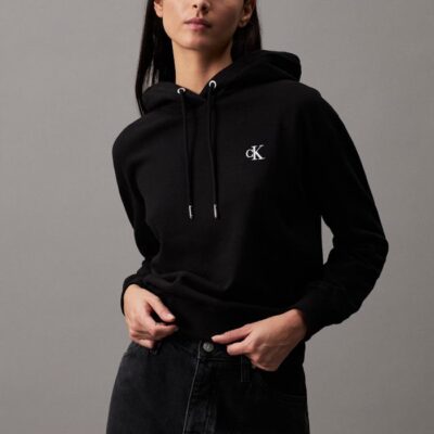Cotton Blend Fleece Hoodie