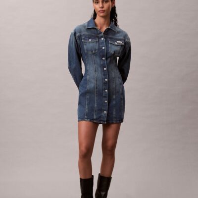 Denim Shirt Dress