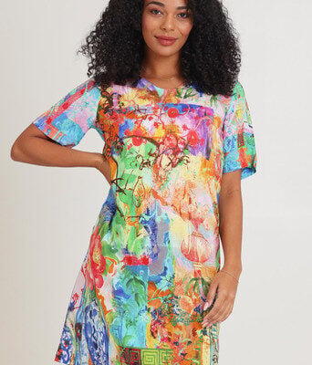 Digital Shift Dress--ORI-71604