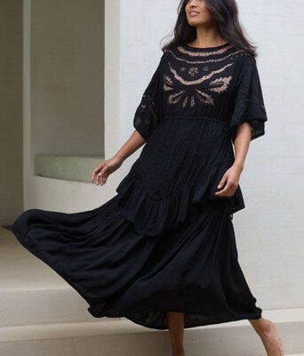 Eternal Grace Layered Dress--BOHO-1931