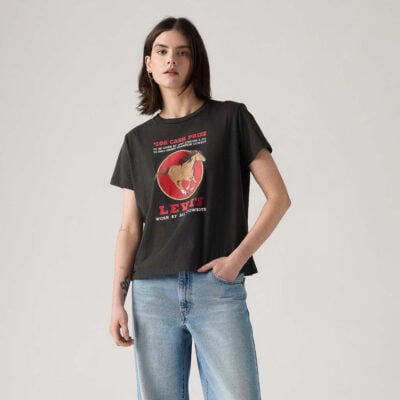 Graphic Boxy Tee