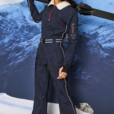 HAKUBA KIKI SKI SUIT - MIDNIGHT PAISLEY [USW425005]