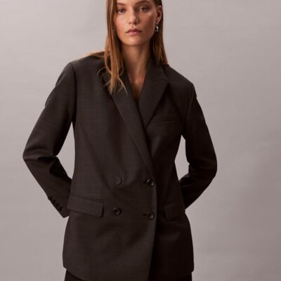 Houndstooth Blazer