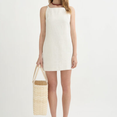 NEVE MINI DRESS - CREAM
