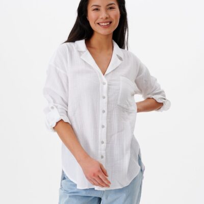 Premium Surf Long Sleeve Button Up Shirt