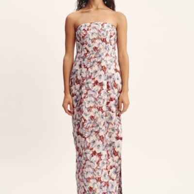 ROSALIE STRAPLESS DRESS - LILY GARDEN