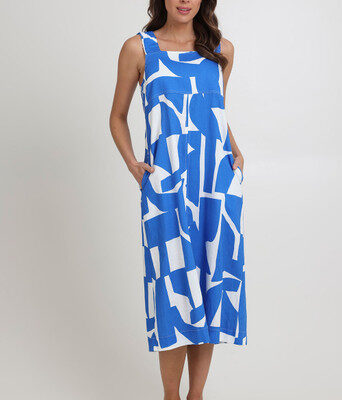 Sunseeker Linen Cotton Dress--FOI-8299