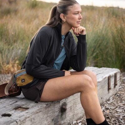 Women’s Anytime Bomber Jacket - Black Stingray