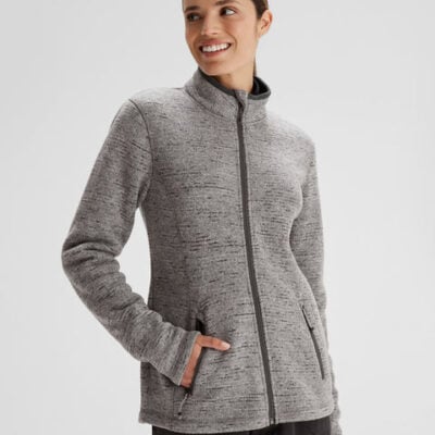 Women's Aikman Fleece Jacket - Steel Grey Marle