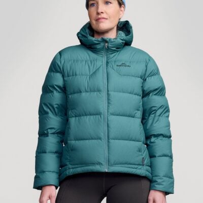 Women's Epiq Hooded Down Jacket - Light Forest