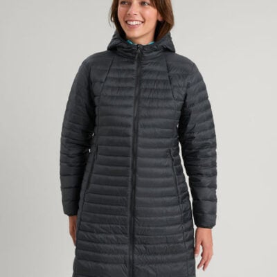Women's Heli R Down Parka Jacket - Black Stingray