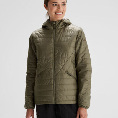 Women's Heli R Insulated Hooded Jacket - Beech