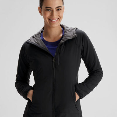 Women's Seeker PrimaLoft® Active Hooded Jacket - Black Stingray