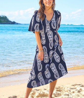 You Make Me Feel Like Dancing Dress--BOHO-1226-1