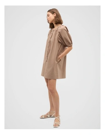 Seed Heritage Poplin Full Mini Dress