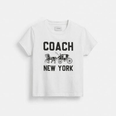 Coach Horse And Carriage T-Shirt In Organic Cotton
