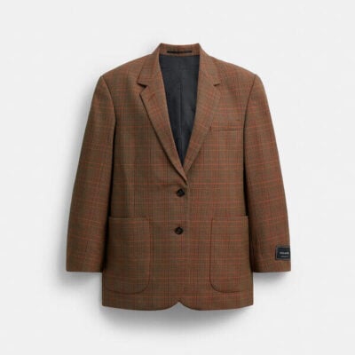 Coach Oversized Single Breasted Blazer