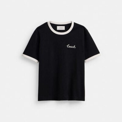 Coach Signature Ringer T-Shirt