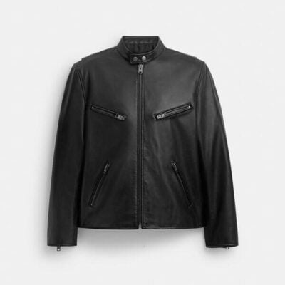 Coach Leather Racer