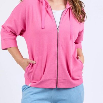 Elm Beachy Zip Hoodie — Aurora