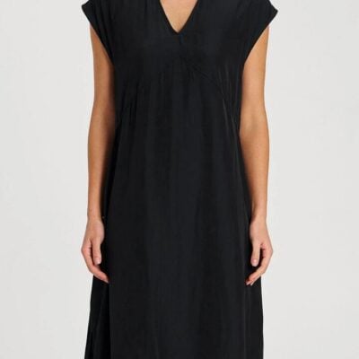 Mela Purdie Slice Dress — Black
